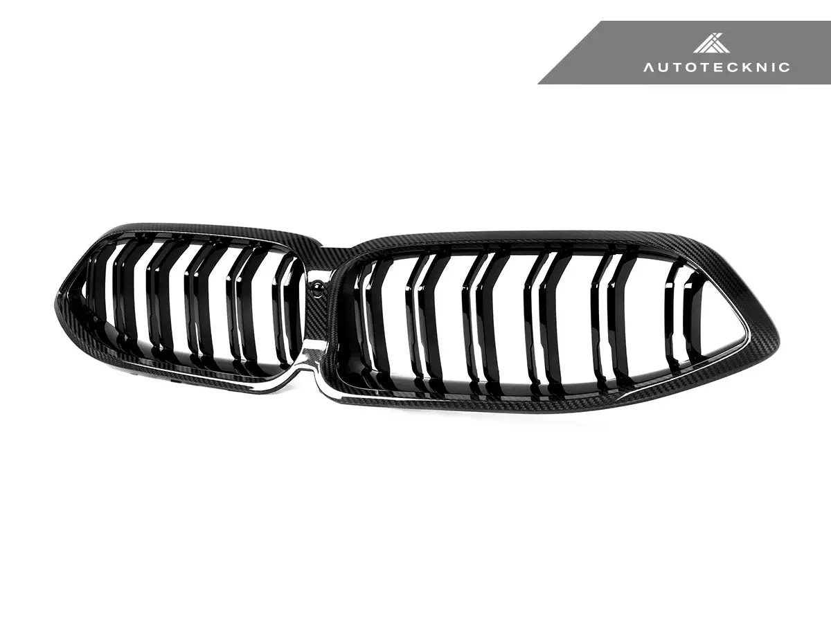 Autotecknic Dry Carbon Dual-Slats Front Grille - G14/ G15/ G16 8-Series 2