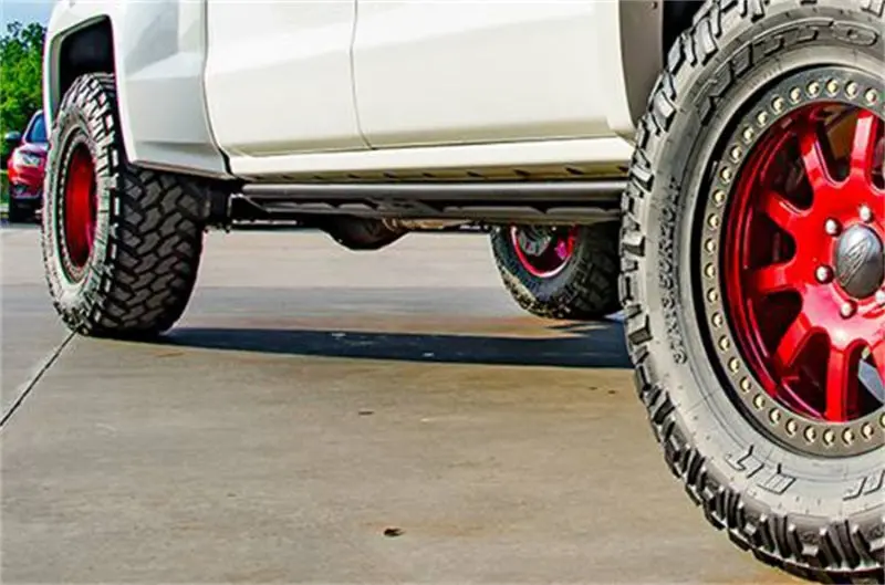 N-Fab Rkr Rails 15-17 Gmc - Chevy Canyon/Colorado Crew Cab - Tex. Black - 1.75In 1