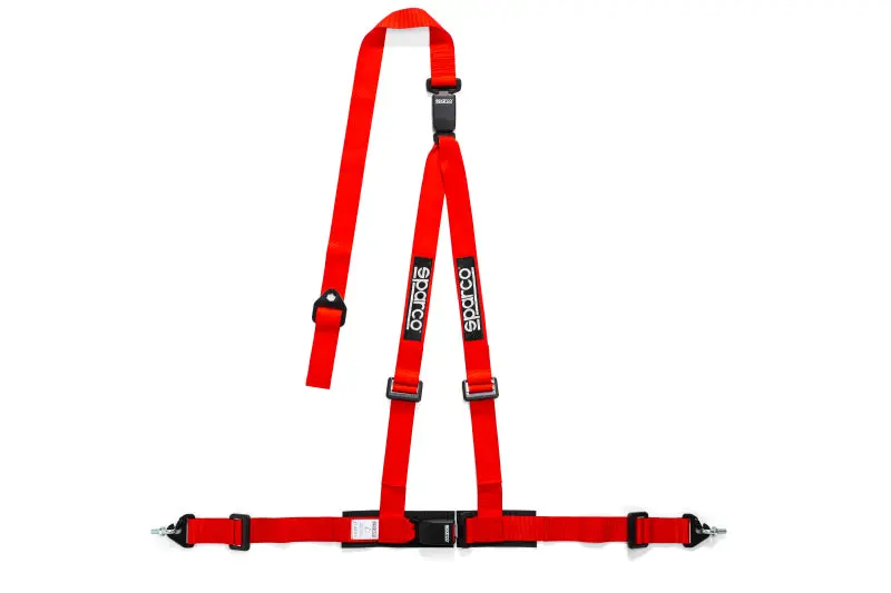 Sparco Belt 2 Inch Red 3Pt Double Release 1