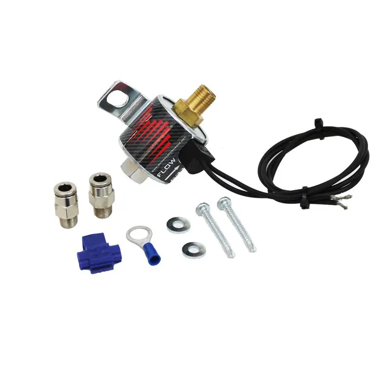 Snow Performance Hi-Flow Water Solenoid Upgd. 4An Fittings (Systems W/ 4An Ss Braid Line) 2