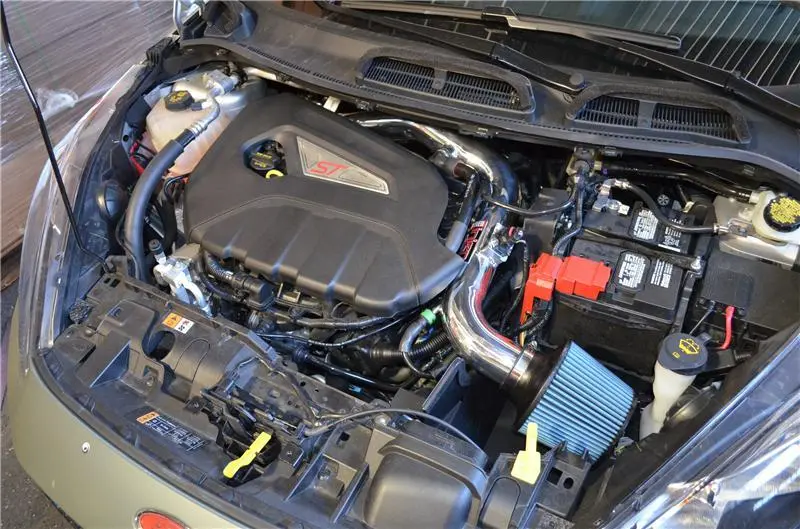Injen 14 Ford Fiesta St 1.6L Turbo 4Cyl Polished Short Ram Intake W/Mr Tech 1