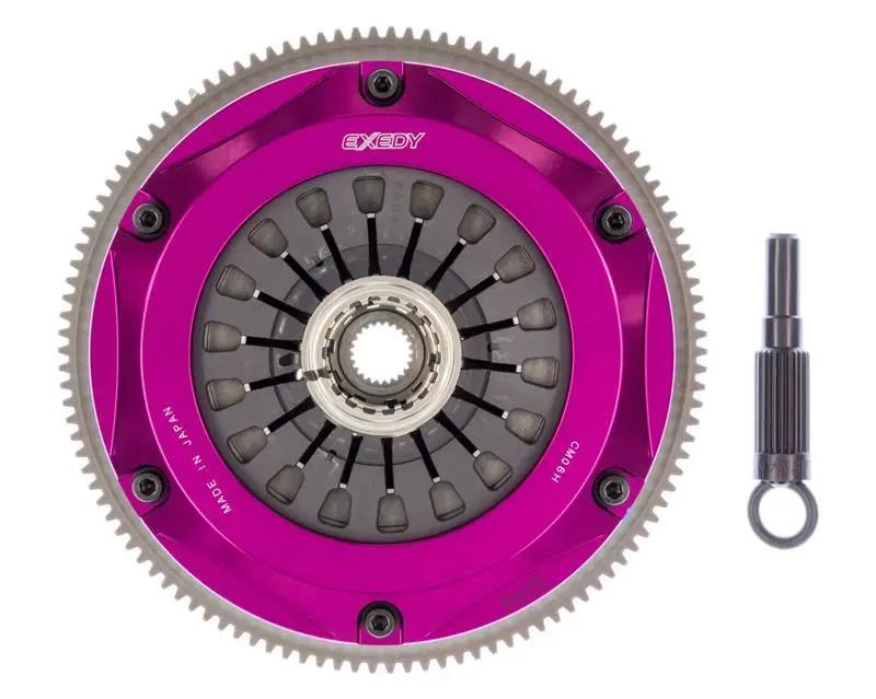 Exedy 2008-2015 Mitsubishi Lancer Evolution Gsr L4 Hyper Triple Cerametallic Clutch Rigid Disc 1