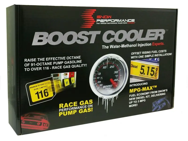 Snow Performance Gas Stage 2.5 Boost Cooler F/I Water Injection Kit 2