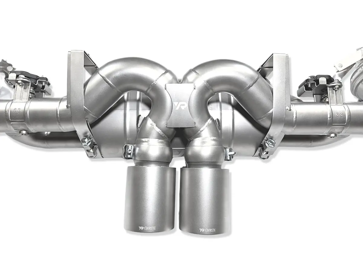 Porsche 992 Gt3 / Gt3 Rs Titanium Exhaust System Vanta Edition - Yonristic Performance 3