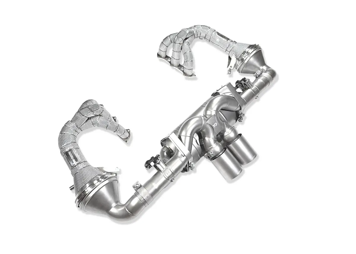 Porsche 992 Gt3 / Gt3 Rs Titanium Exhaust System Vanta Edition - Yonristic Performance 18