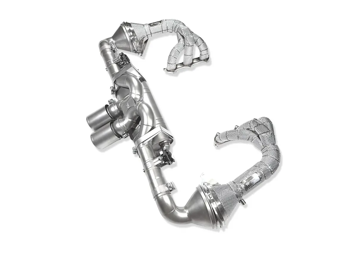 Porsche 992 Gt3 / Gt3 Rs Titanium Exhaust System Vanta Edition - Yonristic Performance 23
