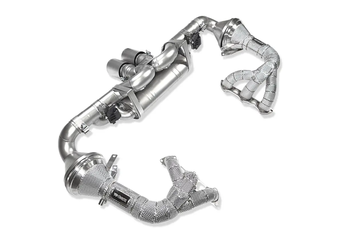 Porsche 992 Gt3 / Gt3 Rs Titanium Exhaust System Vanta Edition - Yonristic Performance 26