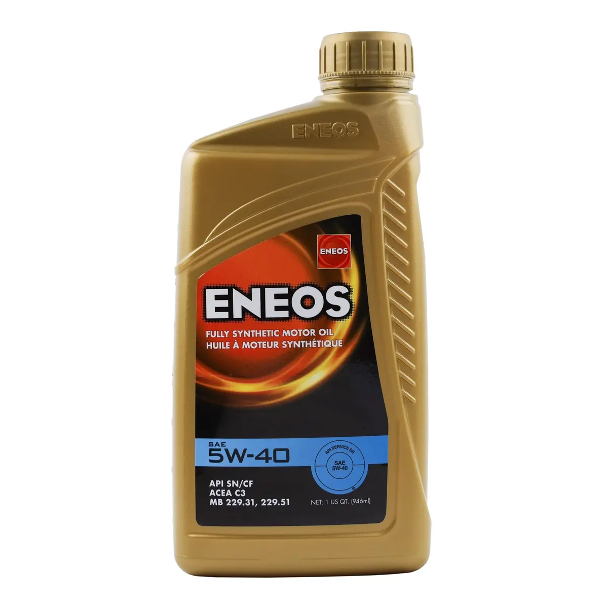 Eneos 5W-40 Fully Synthetic Motor Oil Single Pack 1