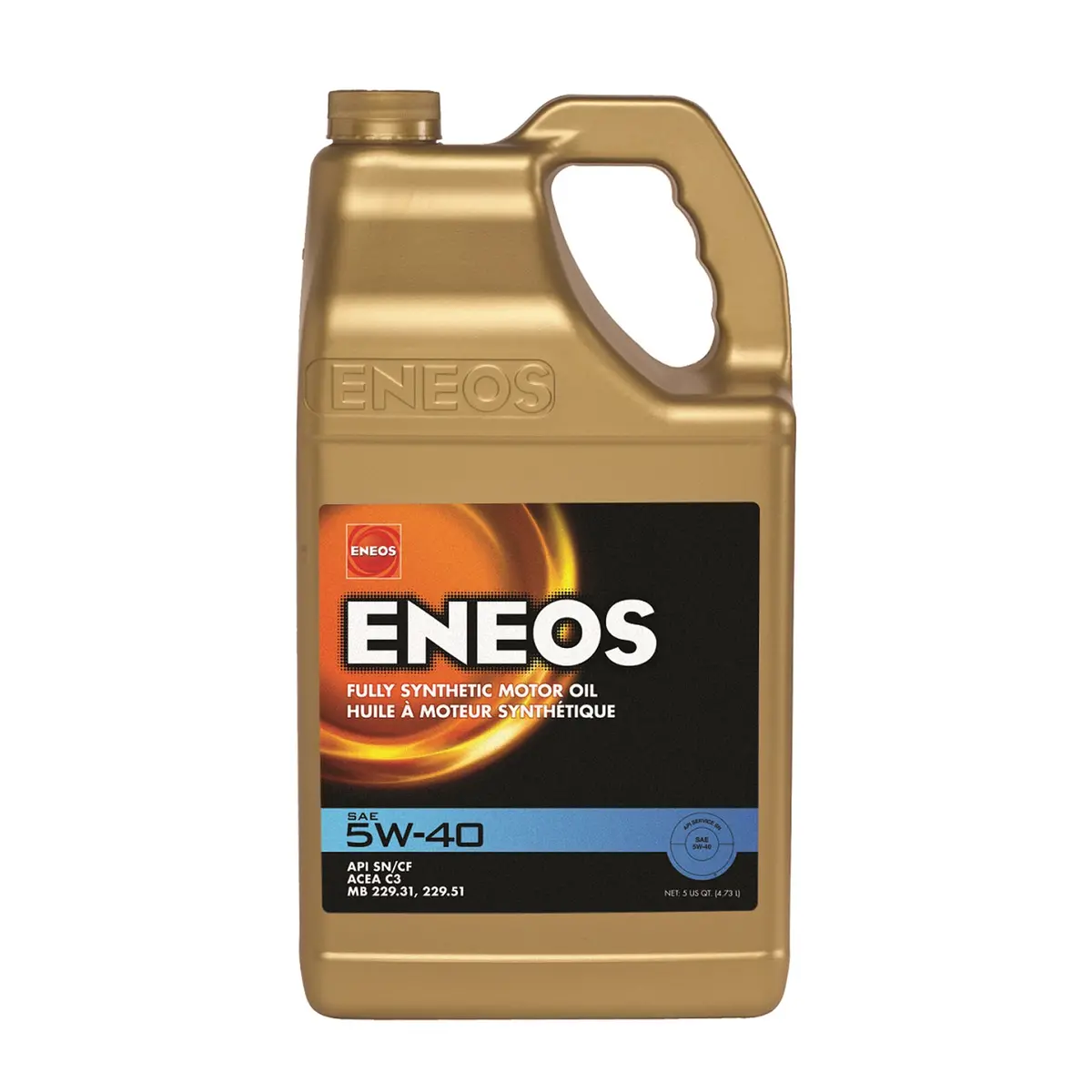 Eneos 5W-40 Fully Synthetic Motor Oil Single Pack 2