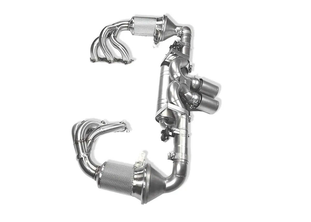 Porsche 992 Gt3 / Gt3 Rs Titanium Exhaust System Vanta Edition - Yonristic Performance 21