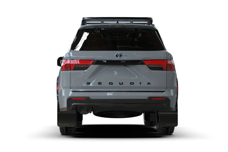 Rally Armor 23-26 Toyota Sequoia Black Ur Mud Flap W/ Metallic Black Logo 1