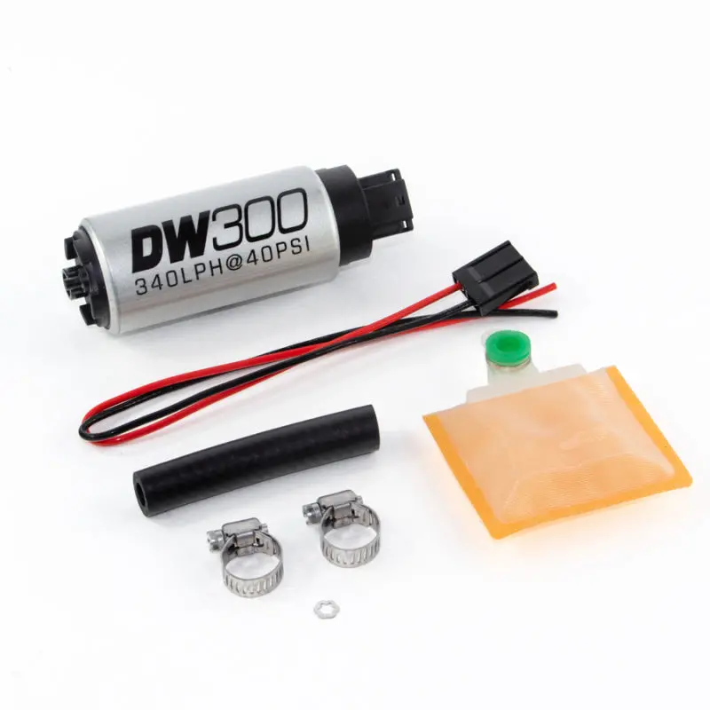 Deatschwerks Dw300 340 Lph In-Tank Fuel Pump With Universal Install Kit 1