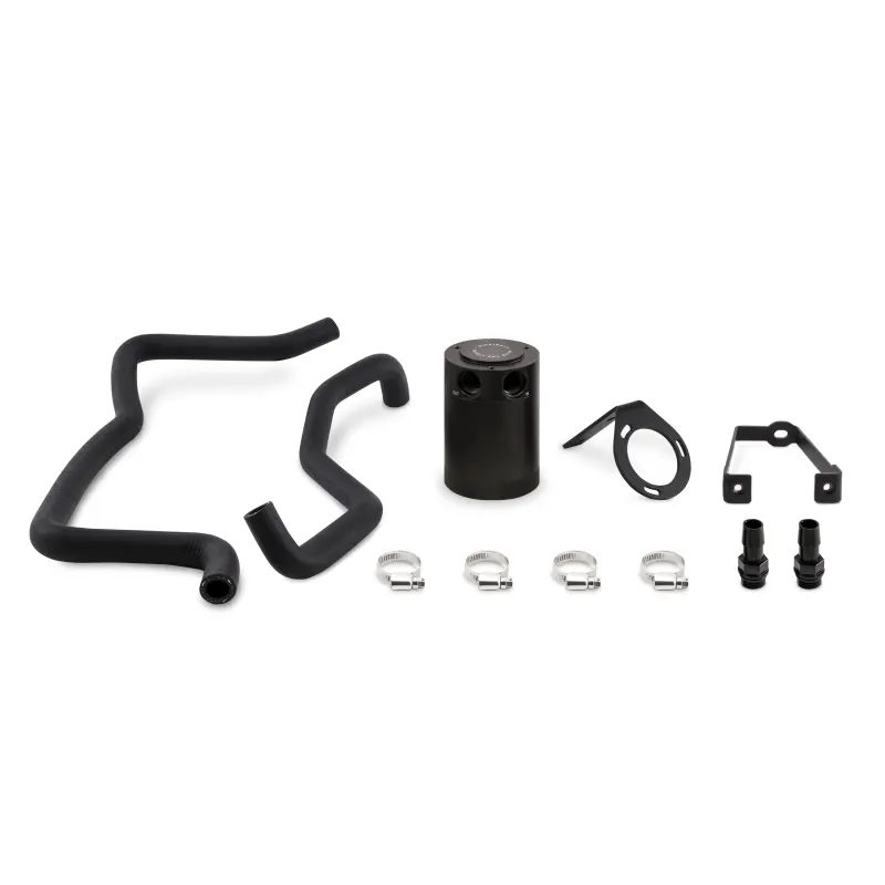 Mishimoto 2015+ Dodge Charger / 2015+ Chrysler 300C 5.7L Direct Fit Oil Catch Can Kit - Black 2