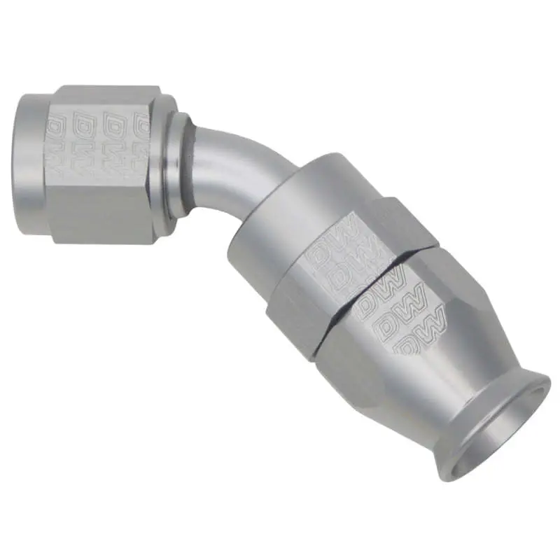 Deatschwerks 6An Female Swivel 45-Degree Hose End Ptfe (Incl. 1 Olive Insert) 1