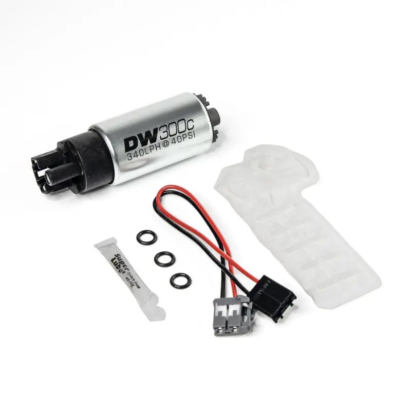 Deatschwerks 2016+ Infinity Q50 340Lph Compact Fuel Pump W/O Clips W/ 9-1061 Install Kit 1