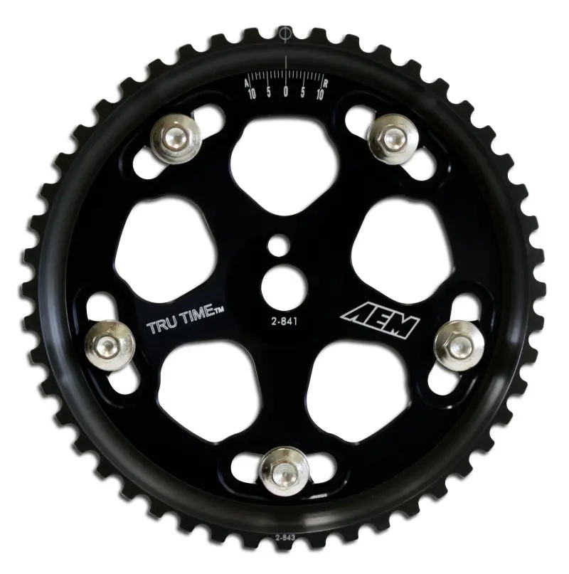Aem Evo 8 & Ix Black Tru-Time Cam Gear 1