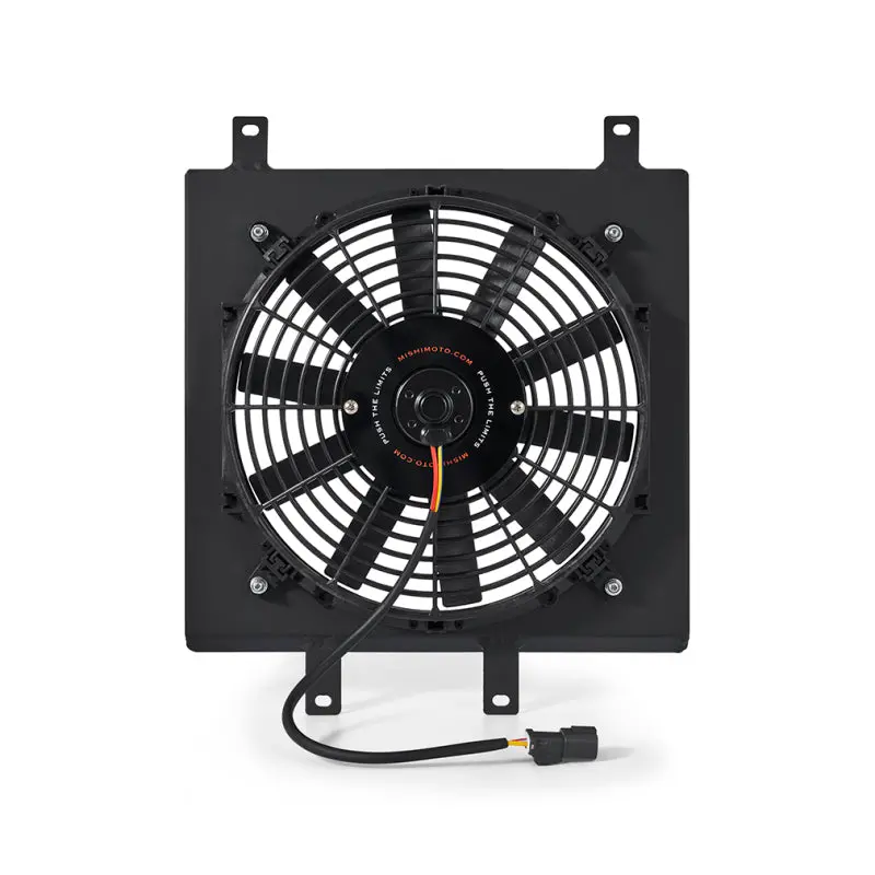 Mishimoto 92-00 Honda Civic Aluminum Fan Shroud Black 1