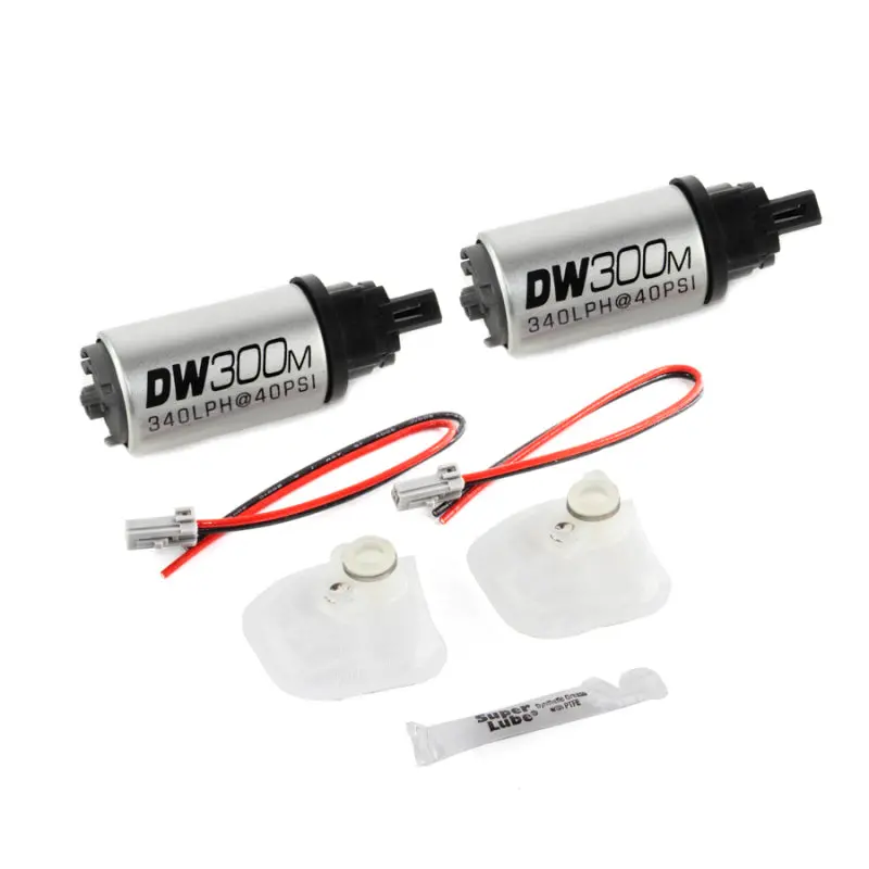 Deatschwerks 340 Lph Ford In-Tank Fuel Pump Dw300m Series W/ 07-10 Gt500 / Gt500kr Install Kit 1