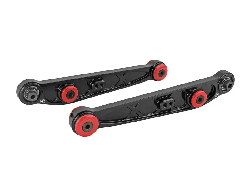 Skunk2 Honda/Acura Eg/Dc Alpha Series Rear Lower Control Arm Set - Black 1