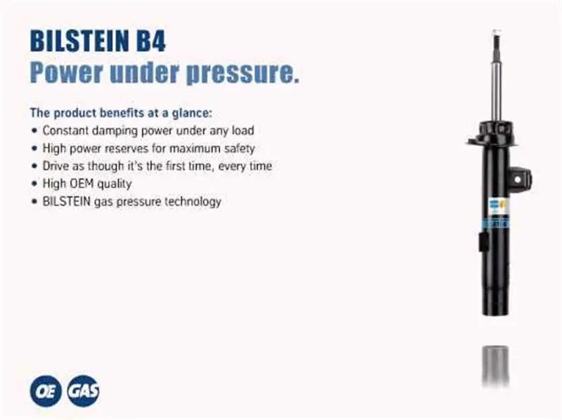 Bilstein B4 03-06 Porsche Cayenne / 04-10 Volkswagen Rear Twintube Shock Absorber 2