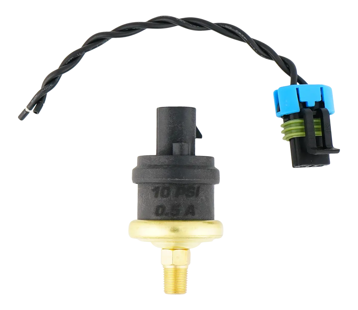 Deatschwerks 1/8Th Npt 10 Psi Adjustable Hobbs Switch With Pigtail 1