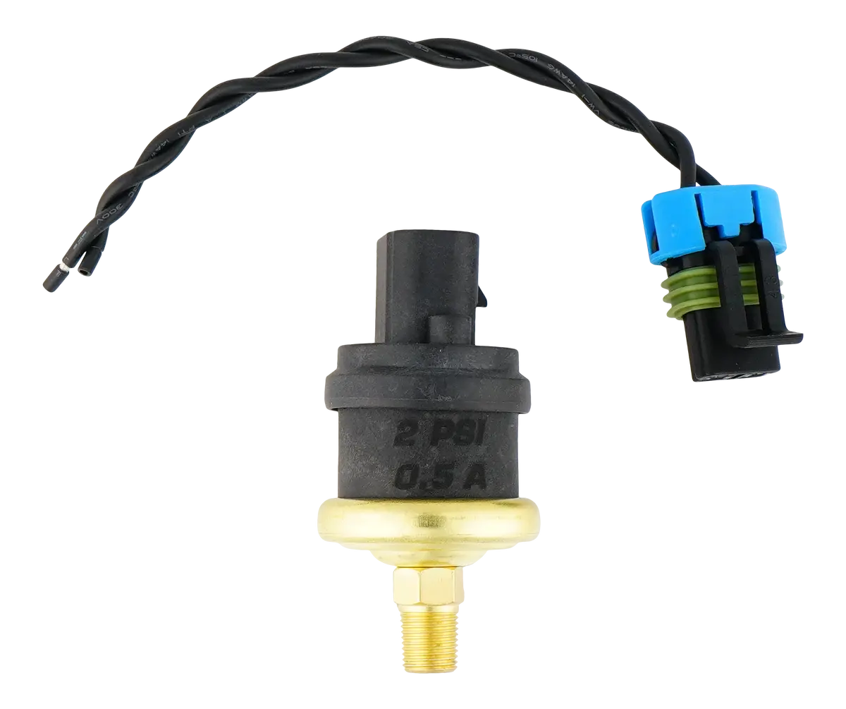 Deatschwerks 1/8Th Npt 2 Psi Adjustable Hobbs Switch With Pigtail 1