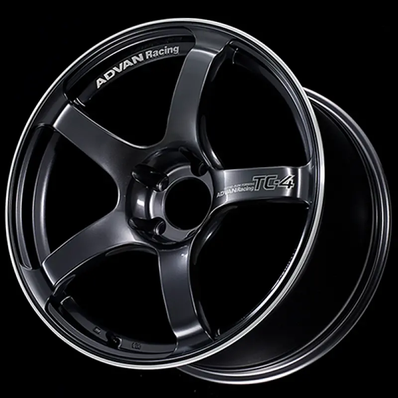Advan Tc4 18X9 +35 5X114.3 Racing Gunmetallic And Ring Wheel 1