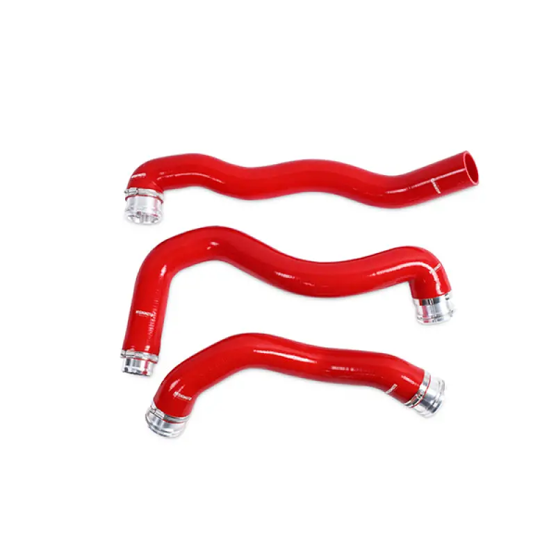 Mishimoto 08-10 Ford 6.4L Powerstroke Coolant Hose Kit (Red) 1