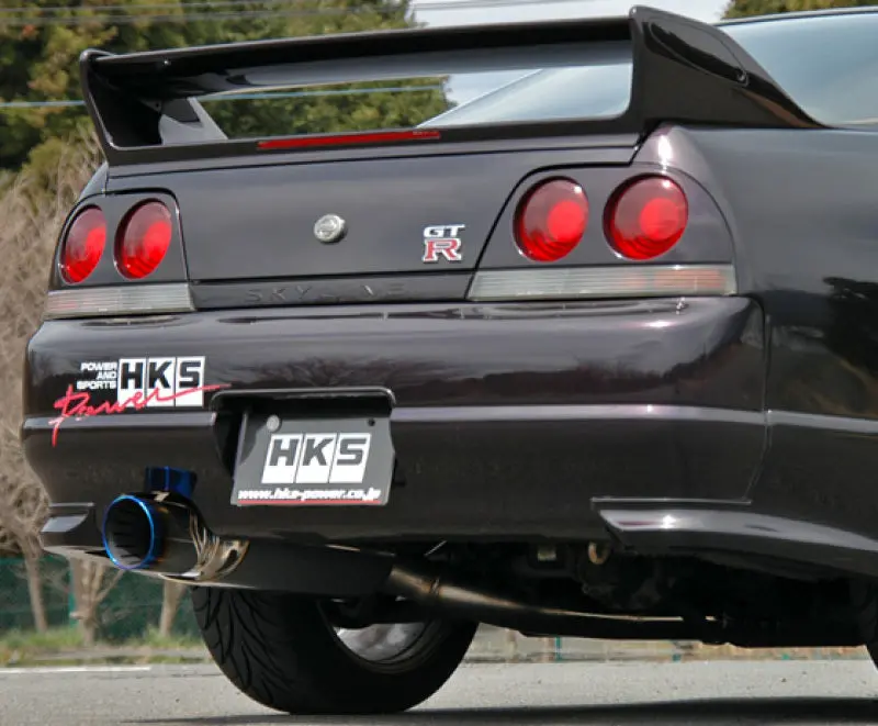 Hks Super Turbo Muffler Bcnr33 Rb26dett 1