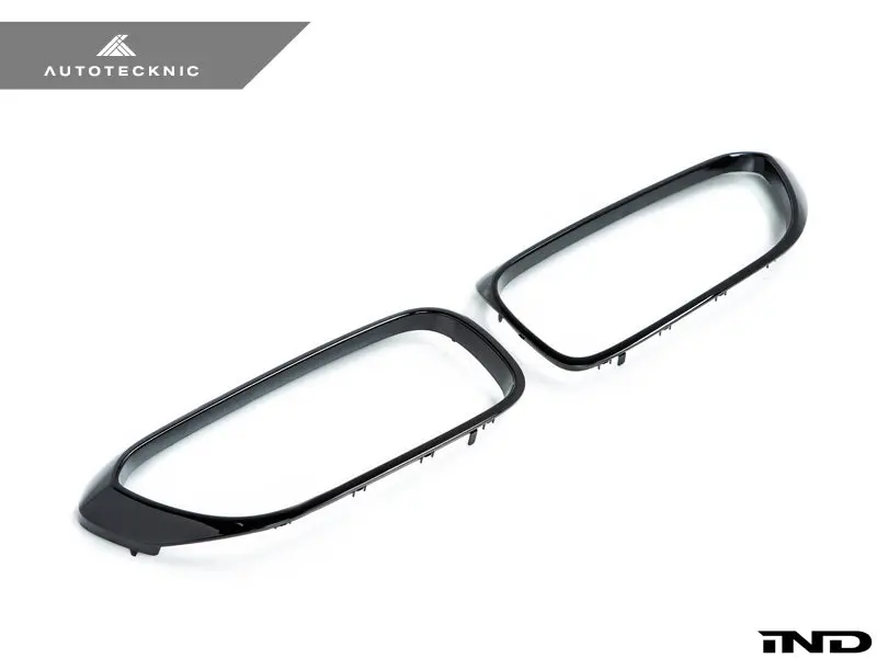Autotecknic Gloss Black Front Grille Surround Set - F90 M5 1