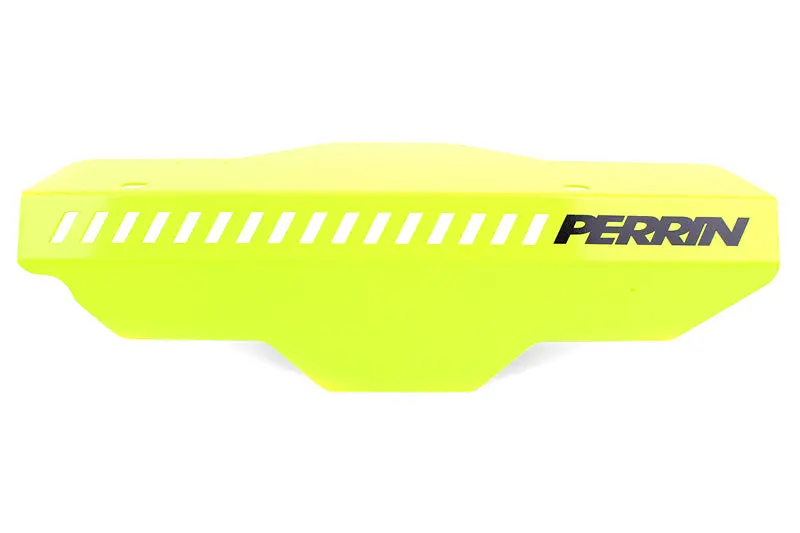 Perrin 02-14 Subaru Wrx / 04-21 Sti / 08-11 Impreza Pulley Cover - Neon Yellow 1