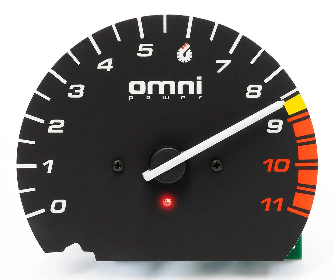 Omni Honda 90-91 Ef 9000 Rpm Tachometer With Adjustable Shift Light 1