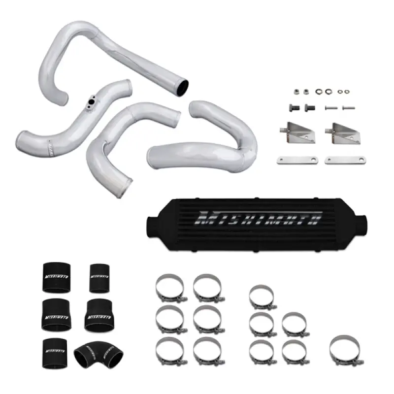 Mishimoto 10-11 Hyundai Genesis Coupe Black Aluminum Intercooler Kit 1