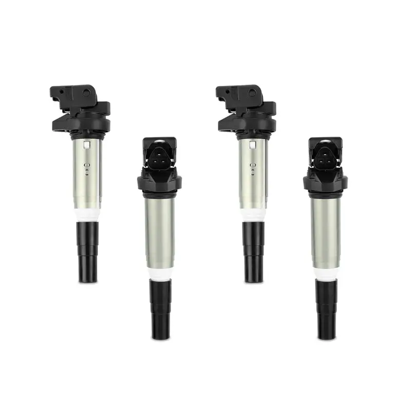 Mishimoto 2002+ Bmw M54/N20/N52/N54/N55/N62/S54/S62 Four Cylinder Ignition Coil Set Of 4 2
