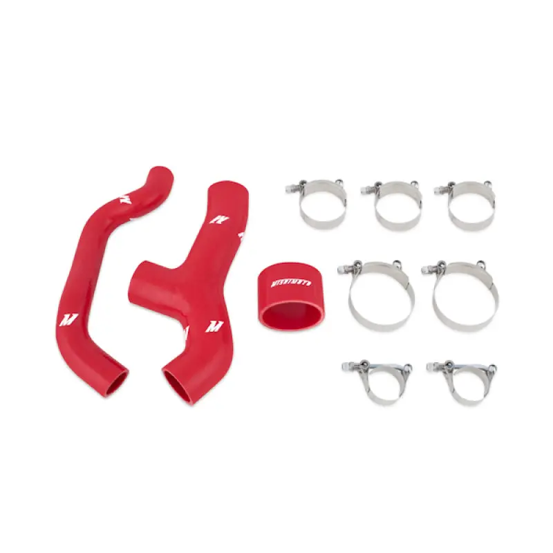 Mishimoto 06-07 Subaru Wrx Red Silicone Intercooler Hoses 2