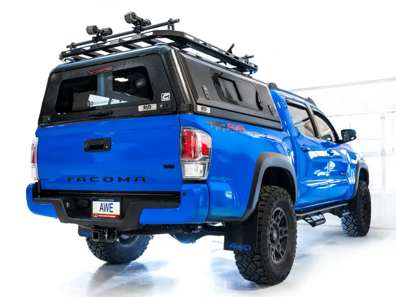 Awe 2016-2022 Toyota Tacoma 0Fg Exhaust With Bashguard - No Tips 2