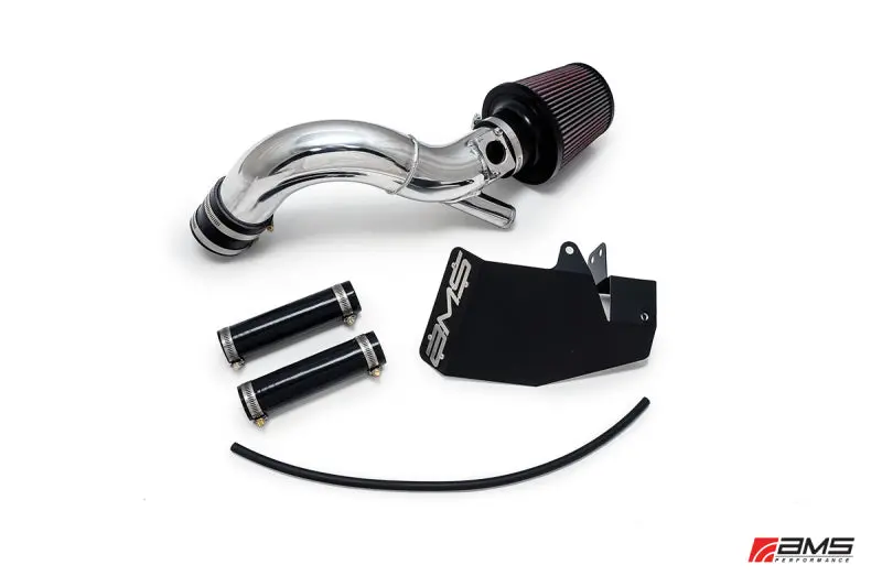 Ams Performance 08-15 Mitsubishi Evo X Replacement Intake Pipe W/Maf Housing & Bungs - Polished 1
