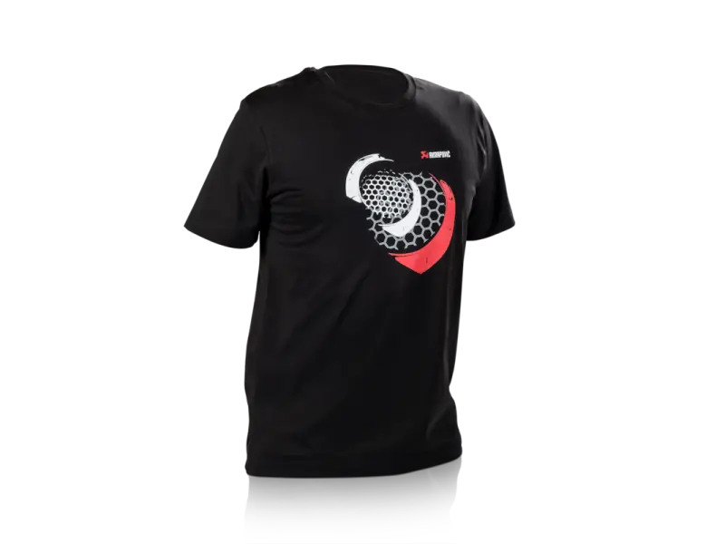 Akrapovic Lifestyle T-Shirt Mesh Mens Black - Xlarge 1