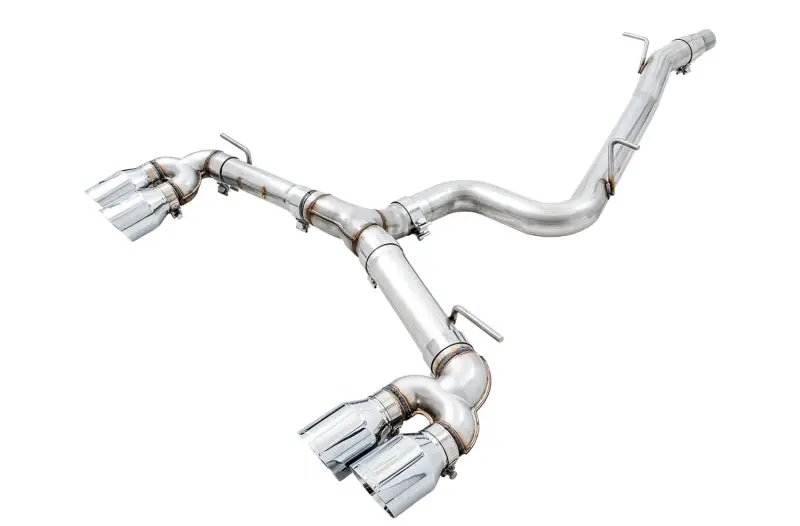 Awe Tuning Mk7.5 Golf R Track Edition Exhaust W/Chrome Silver Tips 102Mm 1