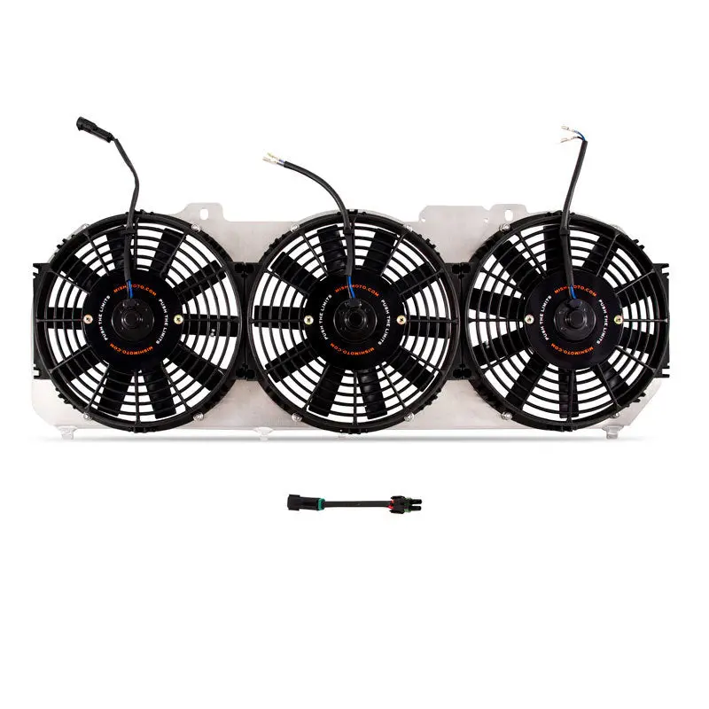 Mishimoto 89-01 Jeep Cherokee Xj 4.0L Performance Aluminum Fan Shroud W/O Controller 1