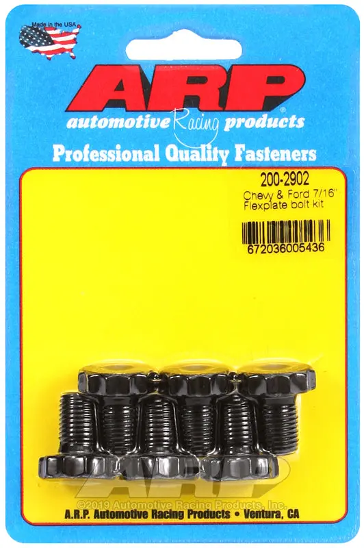 Arp Chevy 265 / 454 W/ 2 Pcs Rear Main Seal Flexplate Bolt Kit 1
