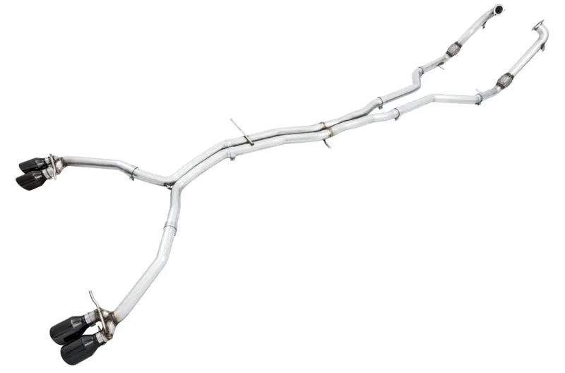 Awe Tuning Audi B9 S5 Coupe 3.0T Track Edition Exhaust - Diamond Black Tips (102Mm) 1