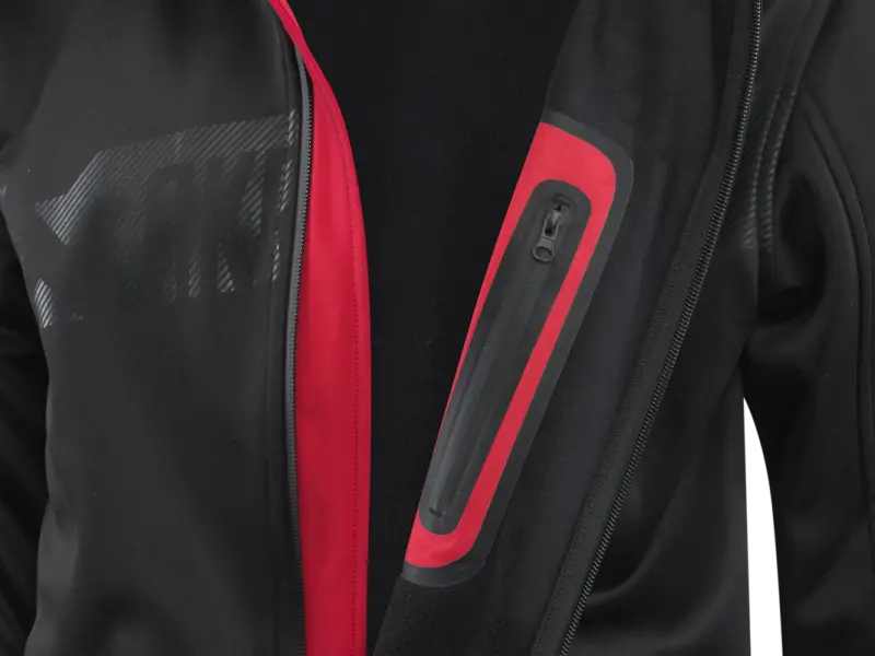 Akrapovic Mens Corpo Softshell Jacket Black - L 2