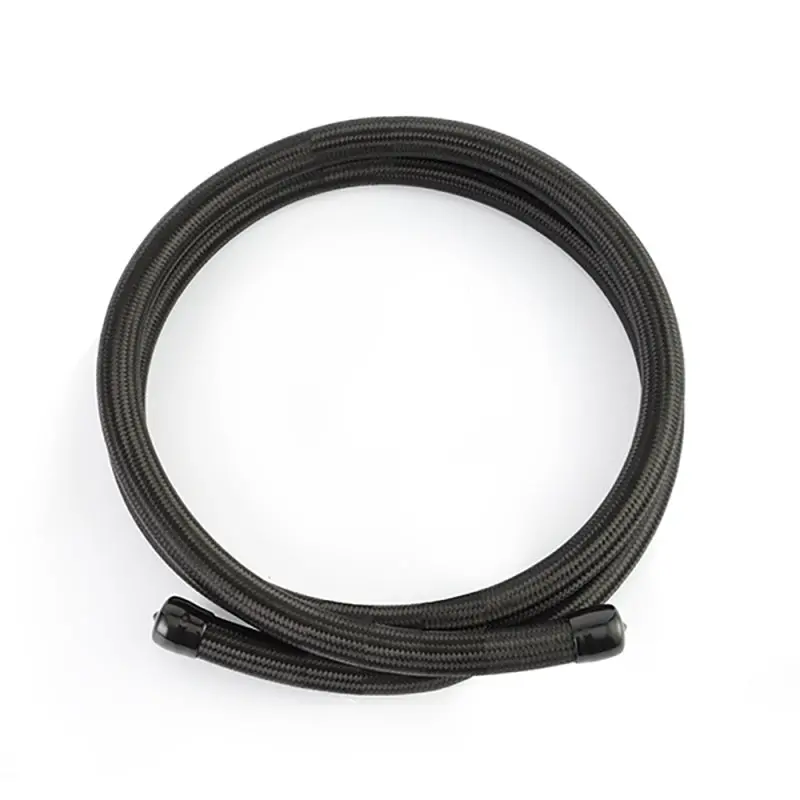 Mishimoto 6Ft Stainless Steel Braided Hose W/ -6An Fittings - Black 1