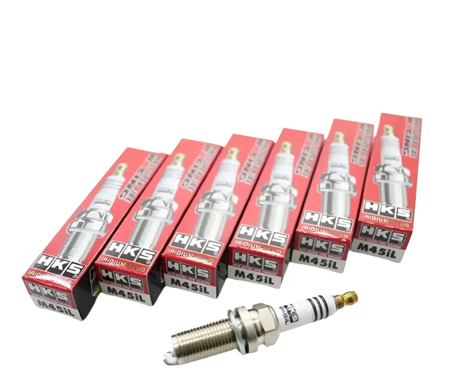 Hks 50003-M45il Super Fire Racing Spark Plugs M45il Iridium (6 Pack) 1