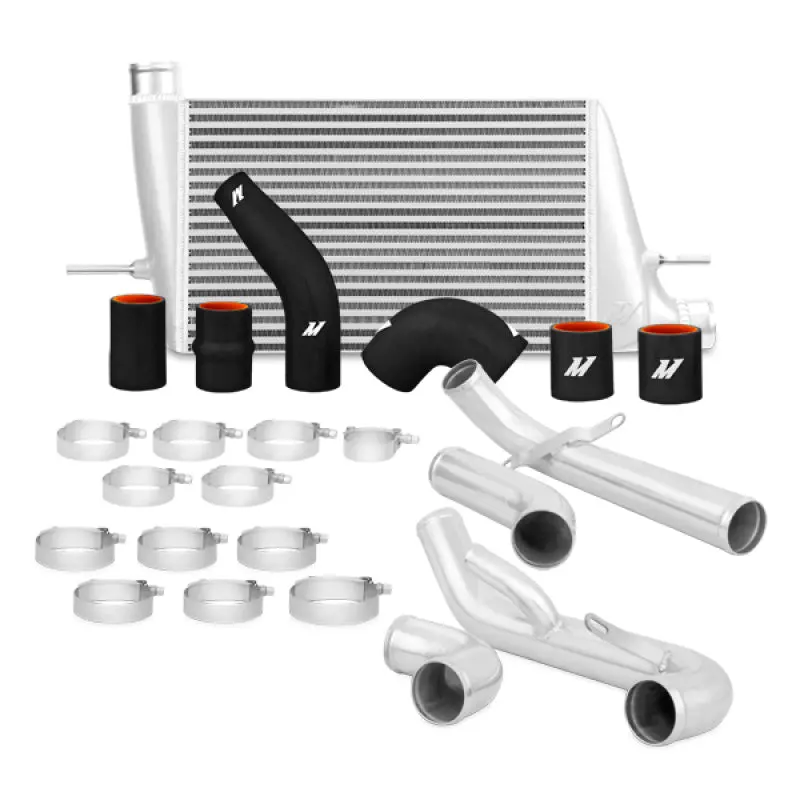 Mishimoto 08+ Mitsubishi Evo X Front-Mount Intercooler Kit - Silver 1