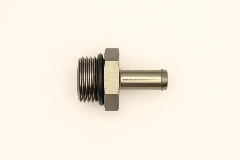 Deatschwerks 8An Orb Male To 5/16In. Male Barb Fitting (Incl. O-Ring) 1