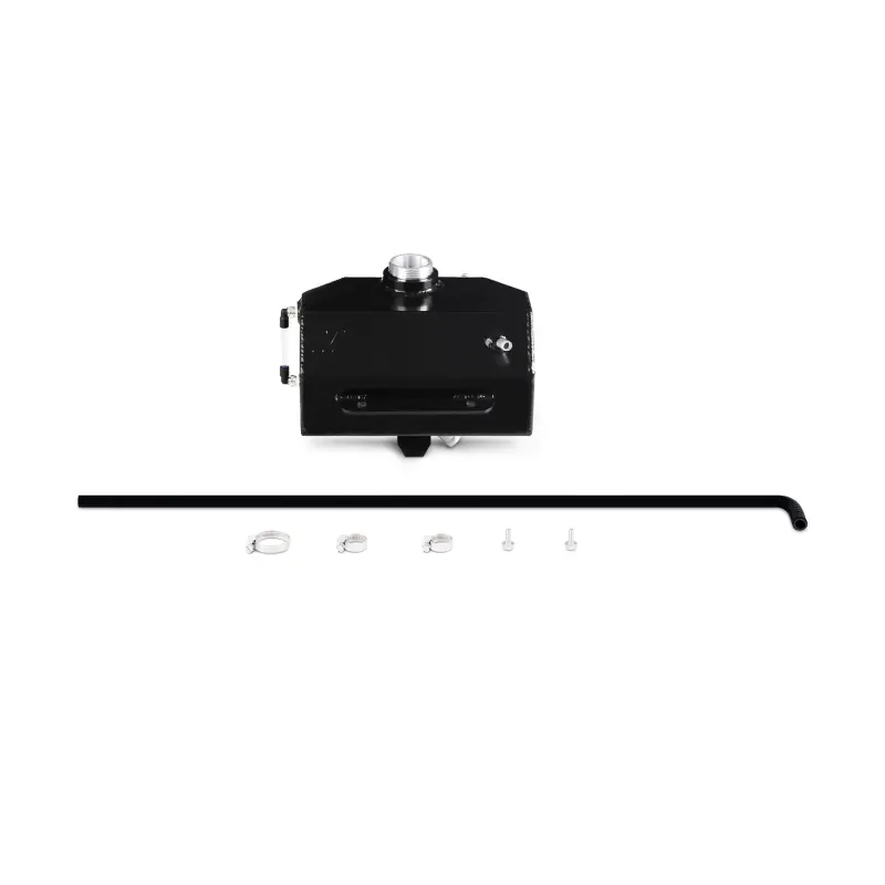 Mishimoto 2015 Ford Mustang Ecoboost / 3.7L / 5.0L Aluminum Coolant Expansion Tank - Black 2