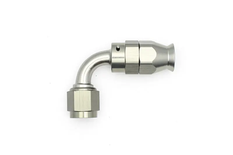 Deatschwerks 6An Female Swivel 90-Degree Hose End Ptfe (Incl. 1 Olive Insert) 1