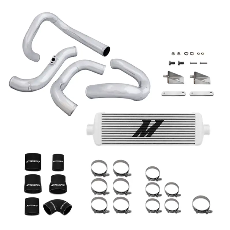 Mishimoto 10-12 Hyundai Genesis 2.0T Silver Race Intercooler & Piping Kit 1